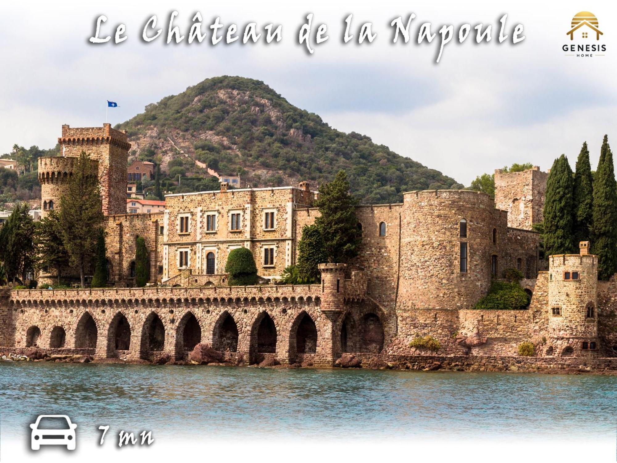 Evasion Provencale - Piscine Et Mer A Mandelieu 外观 照片